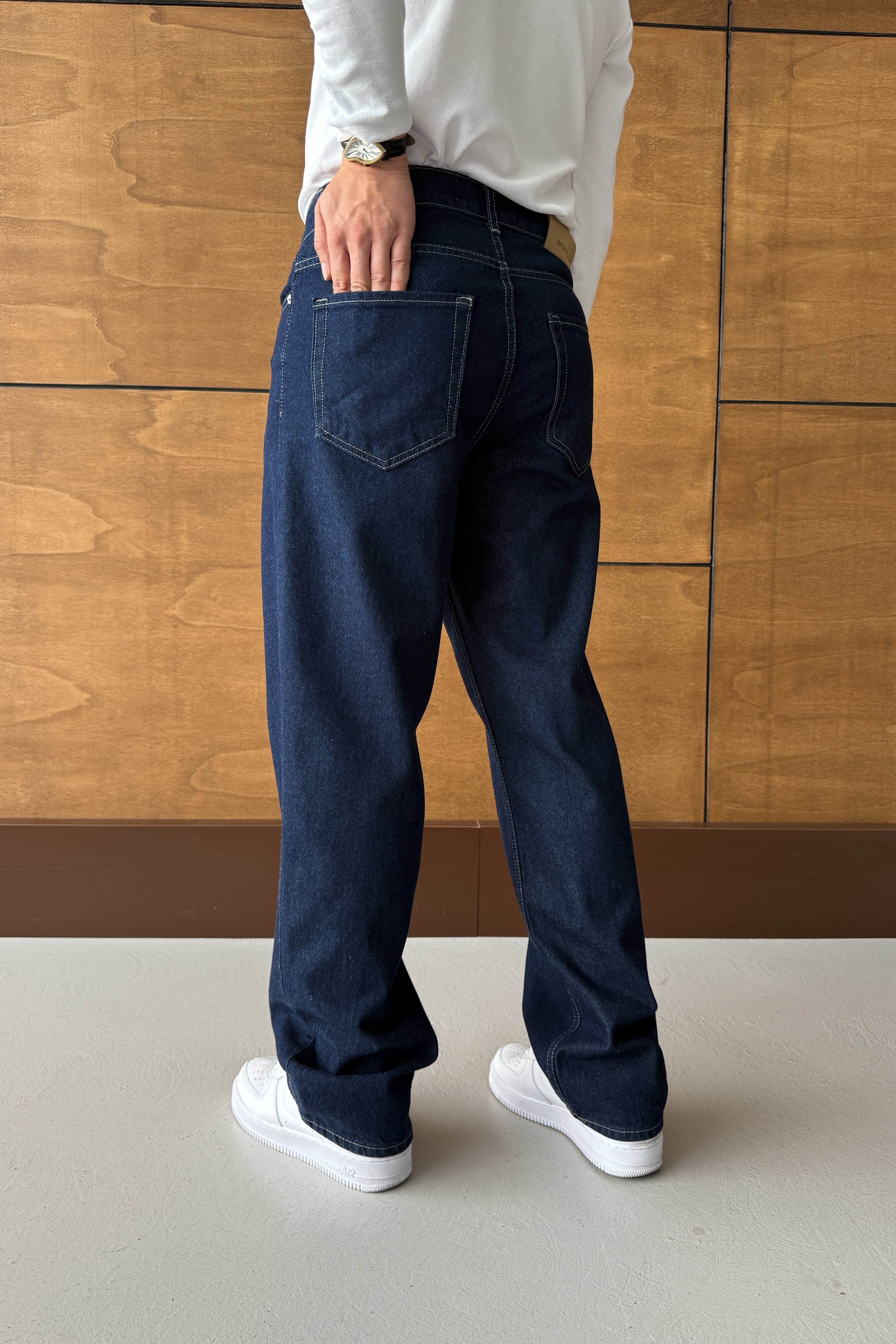 BAGGY FİT KOT PANTOLON • LACİVERT GS